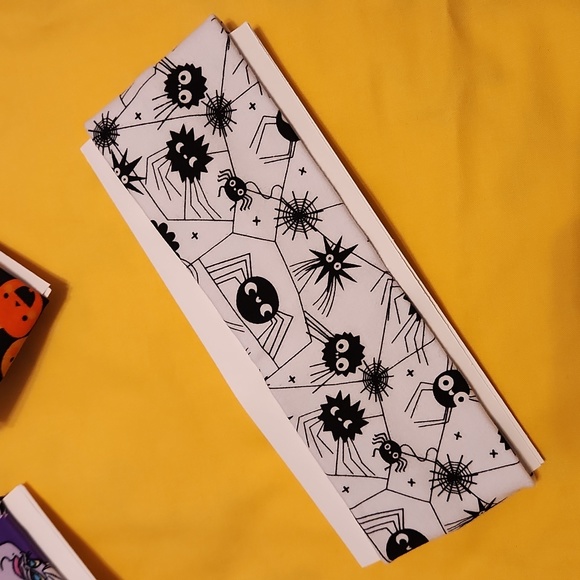 Halloween Themed Handmade Cotton/Polyester Spandex Head Bands - set of 4 - Picture 12 of 13